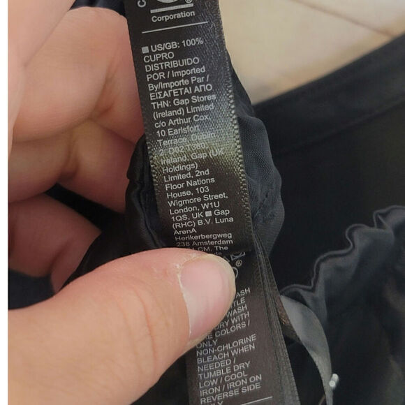 Athleta Black Calm Cool Romper in Satin Black, sz XS - Picture 13 of 14